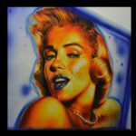 Marilyn Monroe in Caran D'ache colour pencils